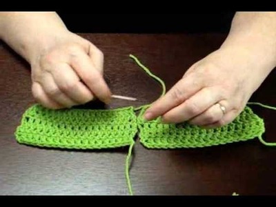 Weaving or Mattress Stitch
