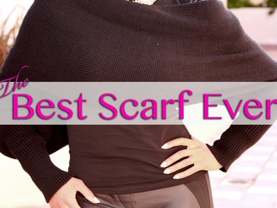 Amazing Scarf with Sleeves!