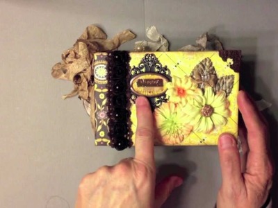 Authentique Blissful Paper Bag Mini Album
