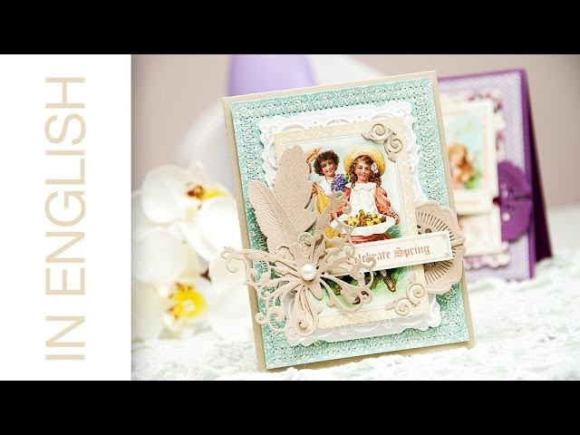 Card a Month: Loving Greetings (Using Spellbinders + Graphic 45 products)