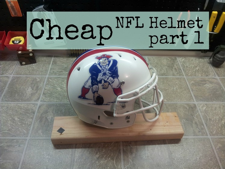 Cheap NFL Helmet. Do it yourself 1 of 2