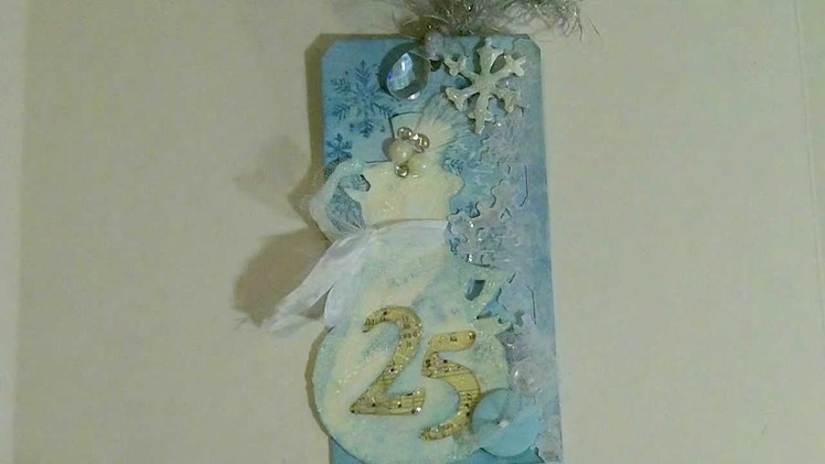 Day 4:  Tim Holtz' 12 Tags of Christmas 2011