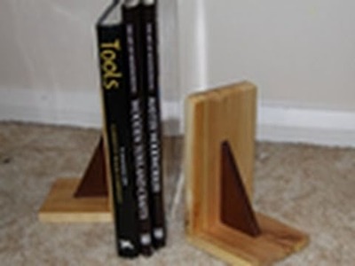 Hand Tool Woodworking - Book Ends
