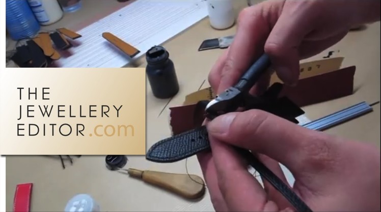 Hermès watches: how the perfect leather watch strap is made
