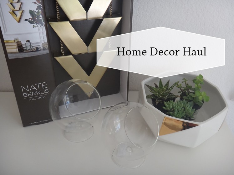 Home Decor Haul | Target - Marshalls - Home Depot