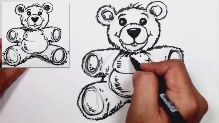 How to Draw a Teddy Bear - MAT