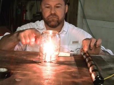 How to make a light bulb with pencil lead.Crazy easy science project