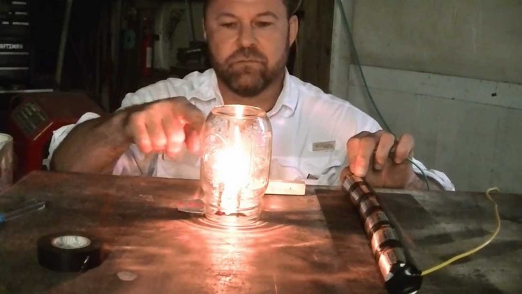 How to make a light bulb with pencil lead.Crazy easy science project