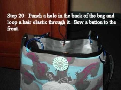 How to make a t-shirt purse