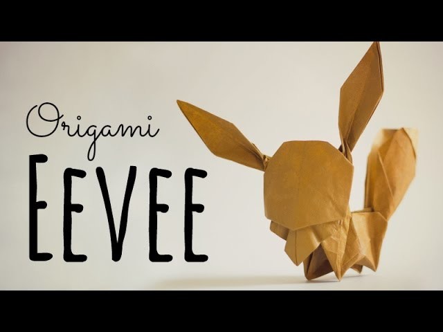 How to make an origami Eevee