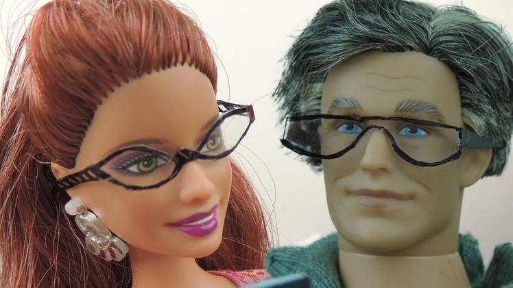 How to make Doll Glasses Tutorial - Really Easy!