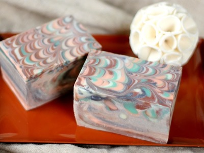 How to Make the Perfect Peacock Swirls in Soap