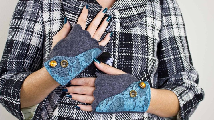 How To Sew Fingerless Gloves