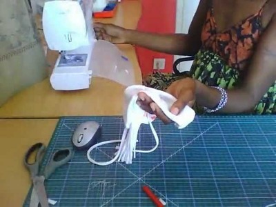 HOW TO: T-SHIRT RECON PART 2  MAKING A NEW BORN BABY HAT WITH A MOTIF
