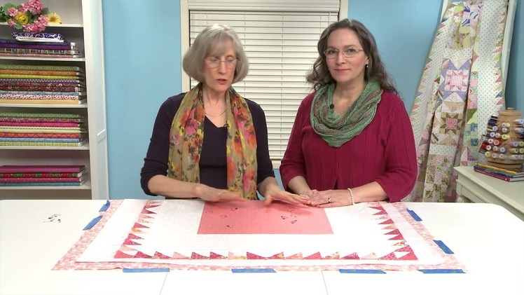 Layering and Basting a Quilt