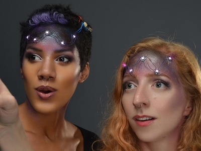 LED Galaxy Makeup - SPACE FACE