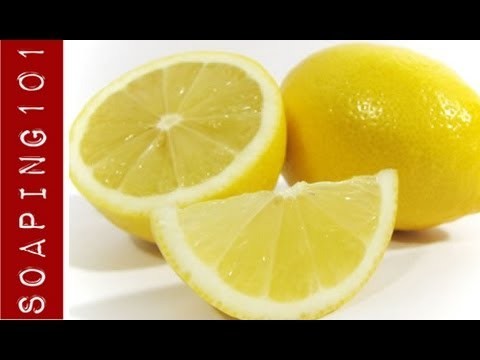 Making Cold Process Citrus Soap {from whole lemons}