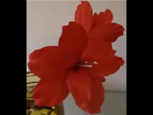 Paper Flower - Amaryllis