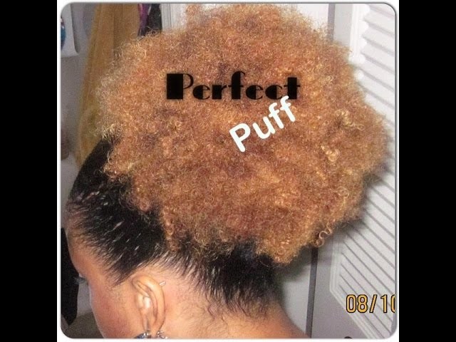 Perfect Puff on Natural Hair