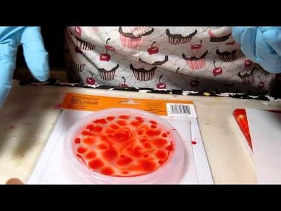 Resin Tutorial: Drippy gore in resin.  BLOODY AWESOME!