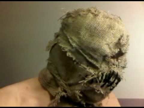 Scarecrow mask- (home-made)