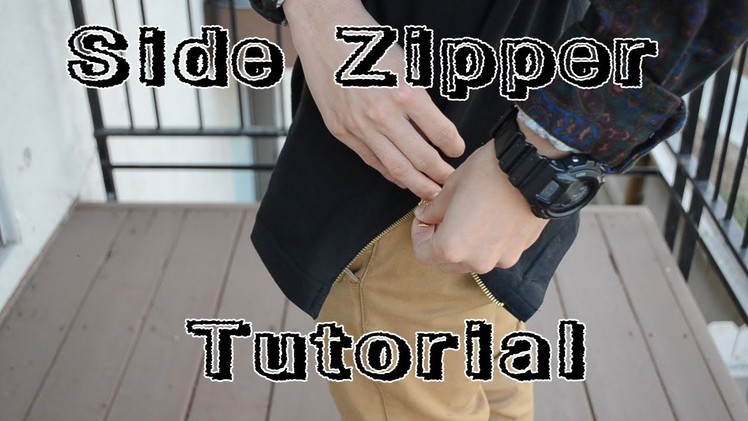 Side Zipper Tutorial