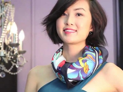 Silk Scarves - Creative Ways to Wear Your Silk Scarves