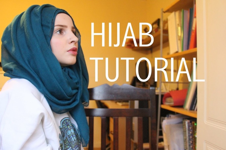 Simple hijab tutorial | Safiyahhh
