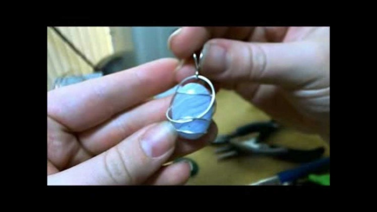 Simple Wrapped Cabochon Tutorial.wmv