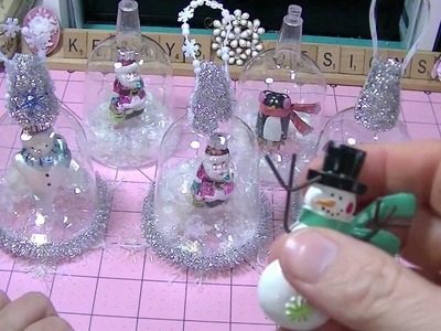 Snow Globe Christmas Ornament Project