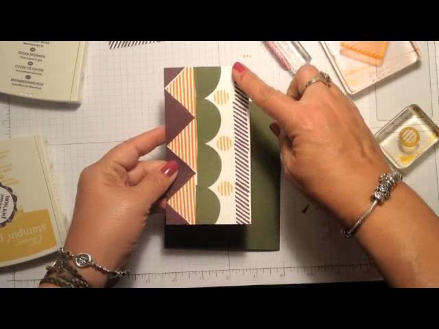 Stampin' Up! Video Tutorial What's Your Type Card Idea