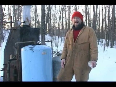 Stored Home Made Natural Wood Gas
