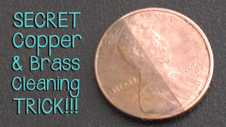 Super Secret Trick for Cleaning Brass and Copper - Jewelry Tutorial HQ