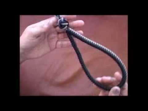 The Paracord Weaver: How To - 2 Piece Leash - Handle