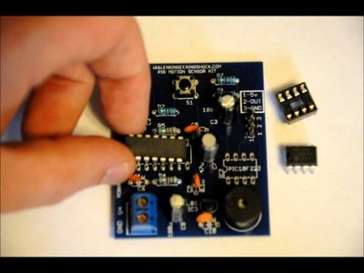 The PIR Motion Detector DIY Electronics Kit - Detect Movement and ALARM!