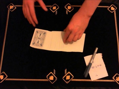 Three times the charm - card trick + tutorial