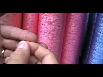 Tie-Making, Behind the Scenes: Weaving fabric. How A Tie Is Made