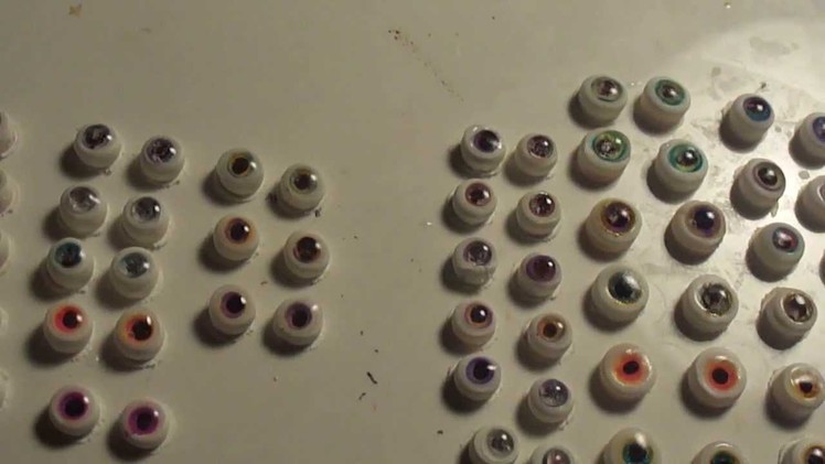 Update Tutorial Realistic Polymer Clay Eyes
