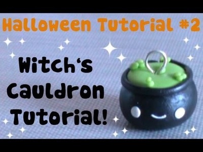 Witch's Cauldron ● Halloween Polymer Clay Tutorial