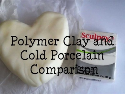 Comparisons [Polymer Clay and Cold Porcelain]