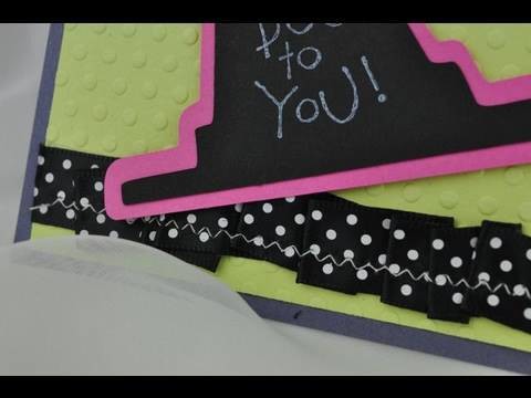 Cricut Tutorial Episode 213 - Witchy Hat Card (Mini Monsters)