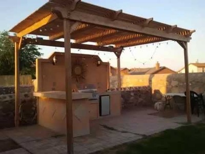 El Paso Pergolas Outdoor Kitchen Designs Bar Ideas How to Build