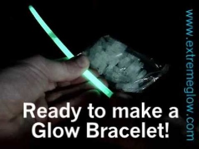 Glow bracelet tutorial www.extremeglow.com