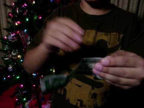How to change a 1 dollar bill into a 10 dollar bill