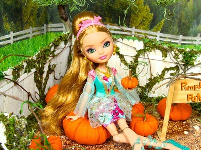 How to Make a Doll Pumpkin Patch - Doll Crafts