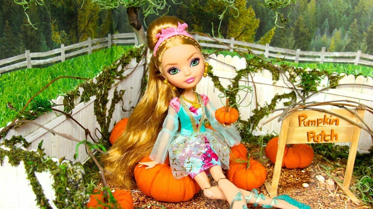 How to Make a Doll Pumpkin Patch - Doll Crafts