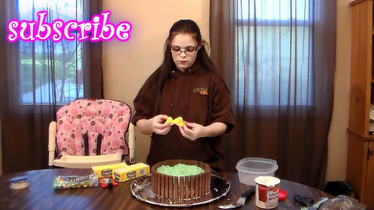 How To Make A Easter Basket Cake