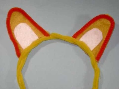 How to Make  a neko mimi (cat,  bunny, bear, mouse ears same - EP