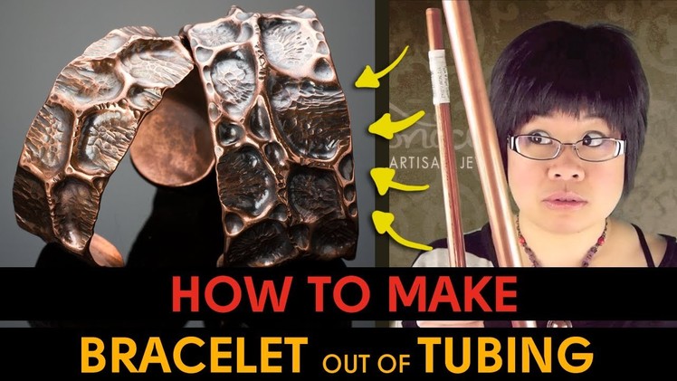 How to Make Bracelet out of Copper Pipe Tubing