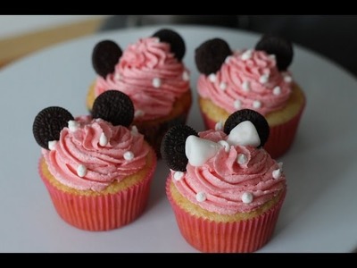 How to Make Minnie Mouse Cupcakes